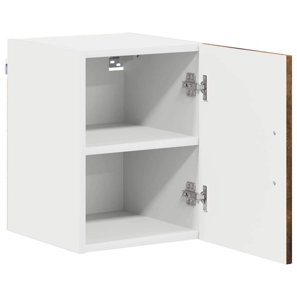 Küchenhängeschrank mit Regal Geräucherte Eiche 30 x 31 x 40 cm